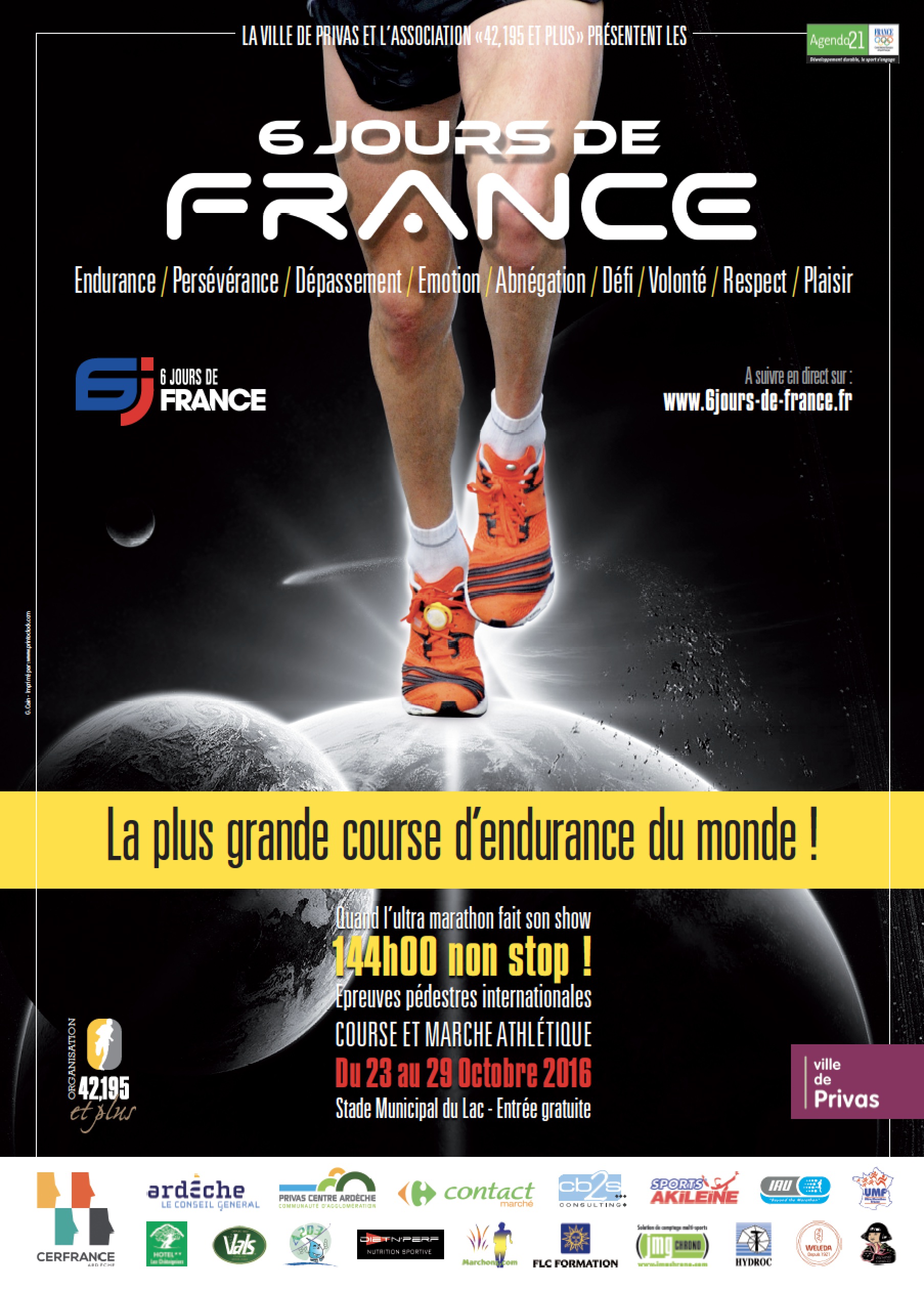course d'endurance Les 6 jours de France