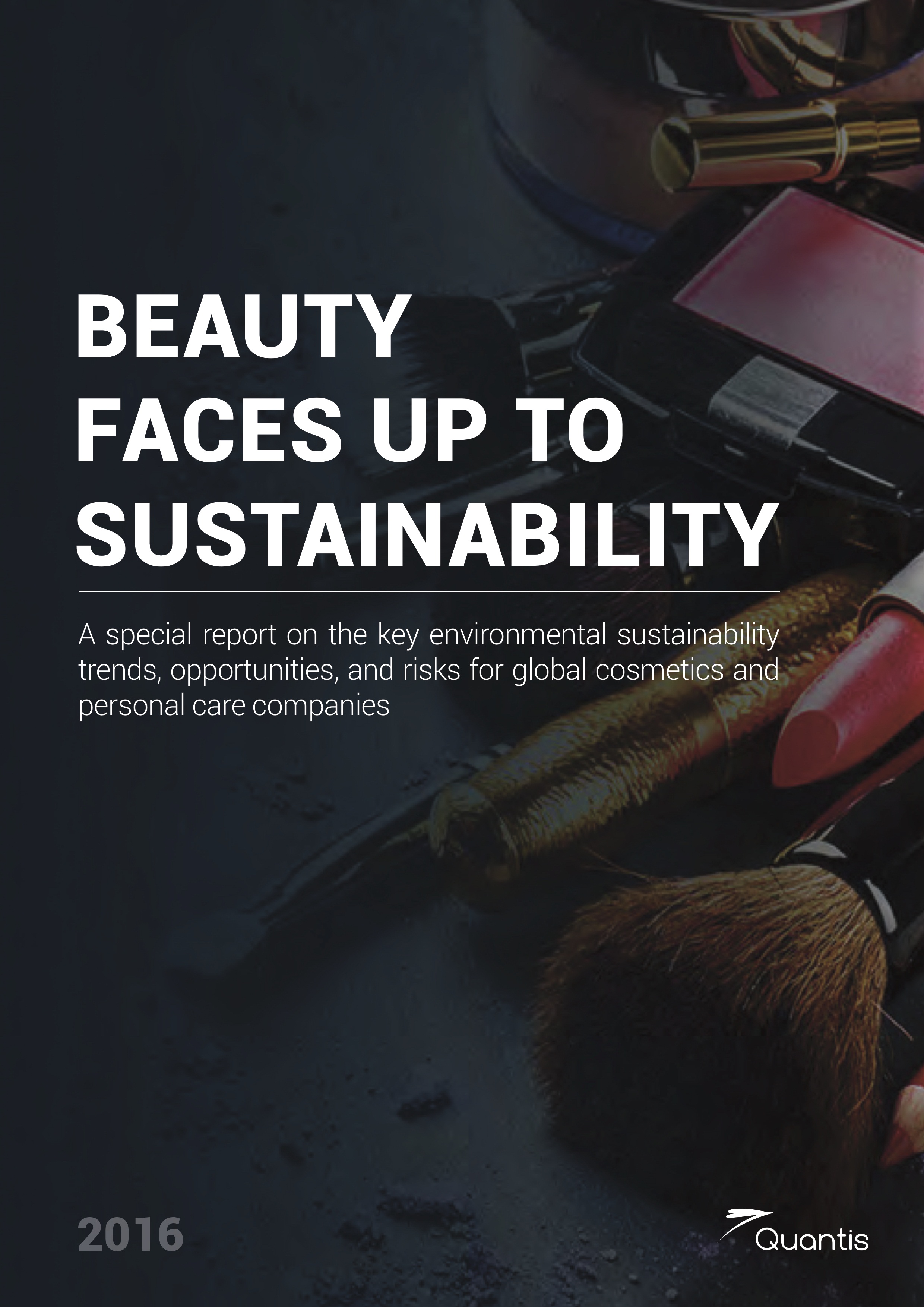 quantis Report released on top sustainability issues and challenges in the cosmetics and personal care industry 