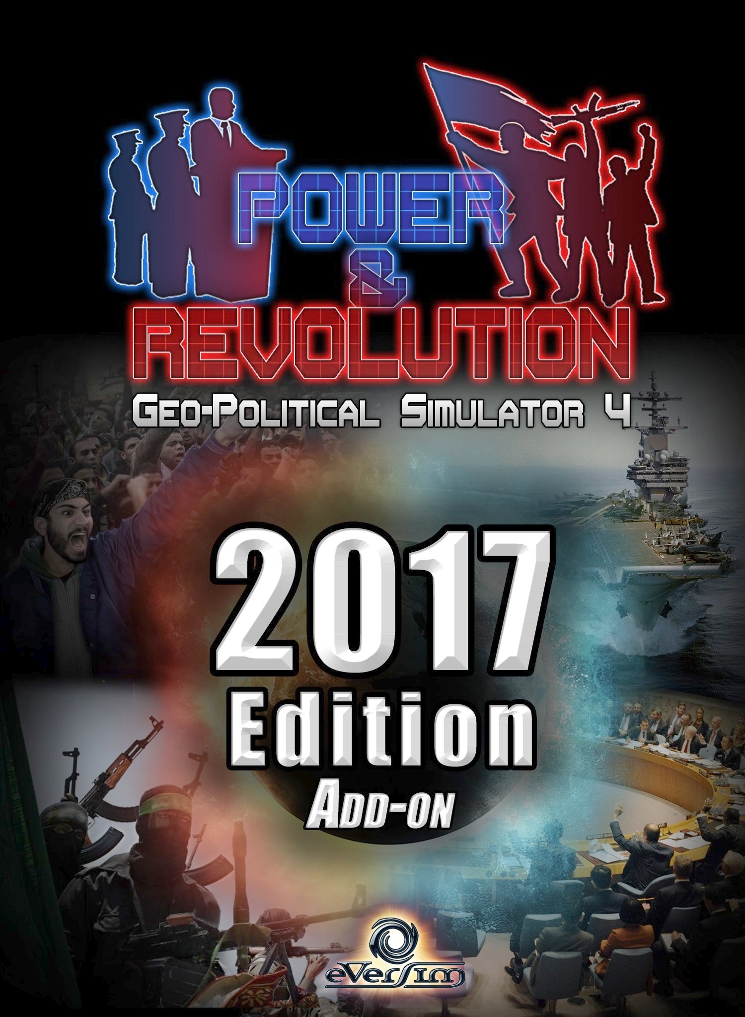 Power & Revolution, jeu de simulation géopolitique, économique et militaire sur PC 