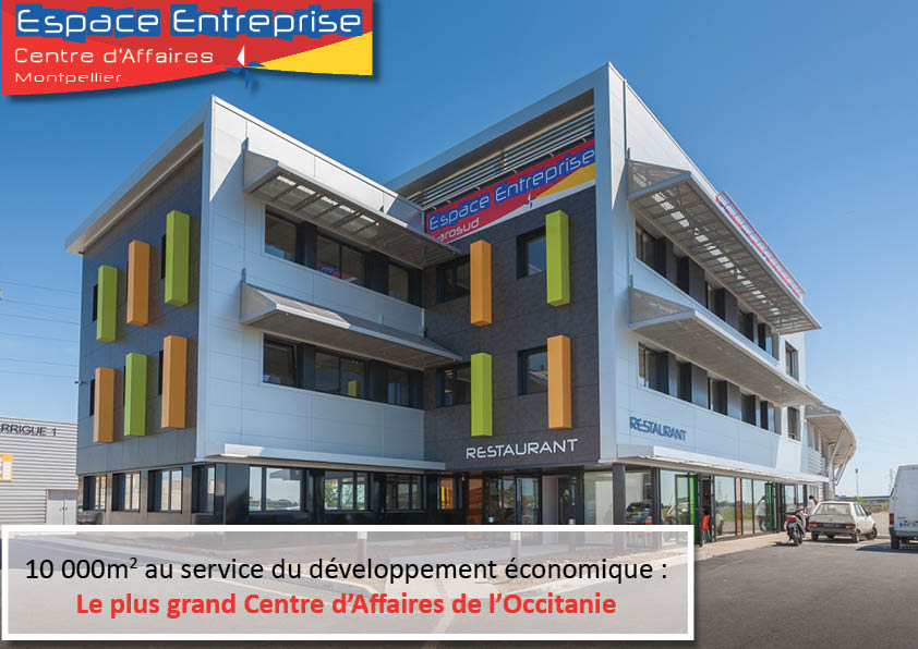 Espace Entreprise Garosud plus grand Centre d'Affaires de l'Occitanie