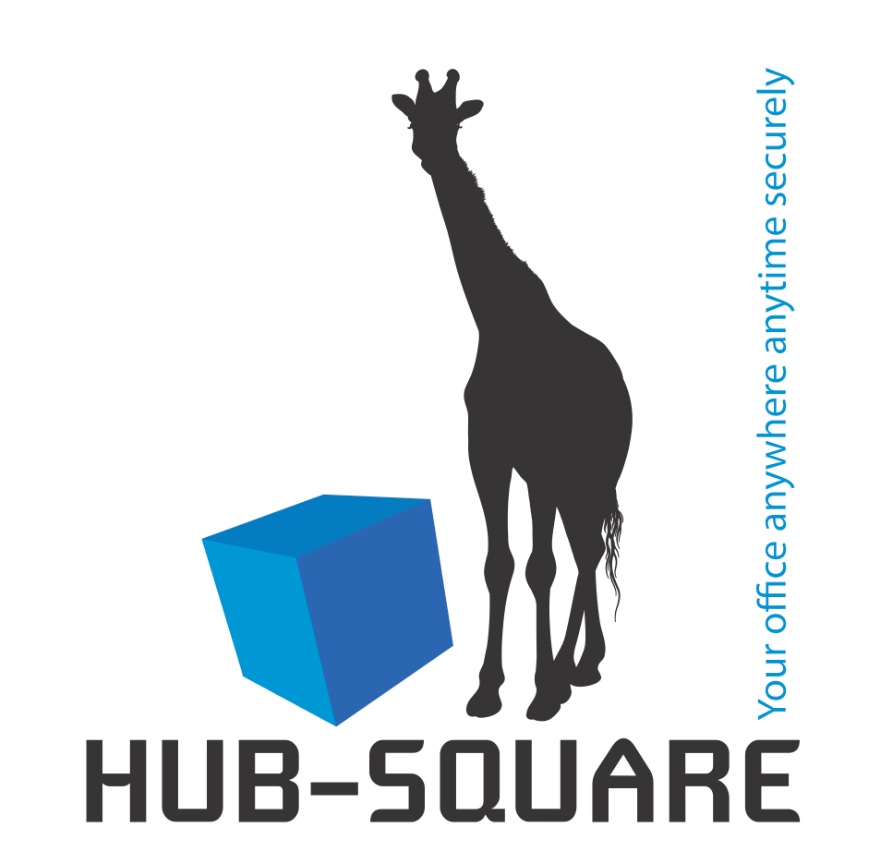 logo hub square
