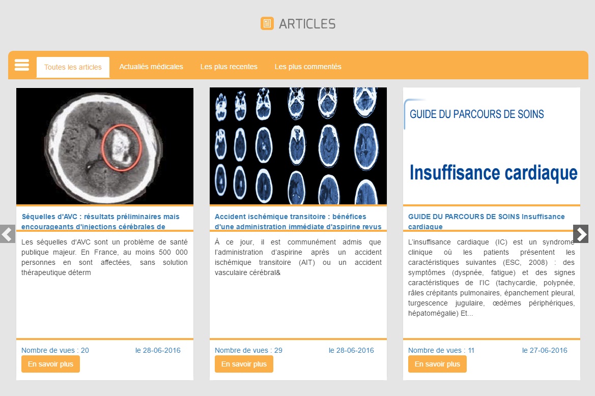 site d'information medicale doctideo.com